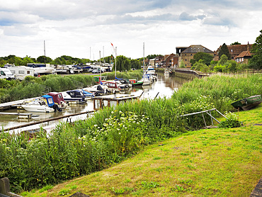 The River Stour at Sandwich Kent