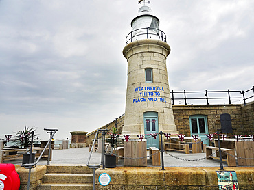 Folkestone Harbour Arm Lighthouse Folkestone Kent