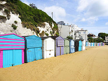 Beach Huts at Broadstairs in Kent