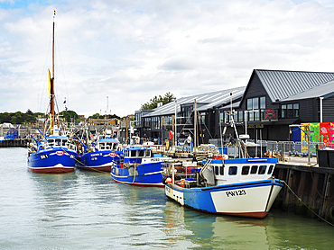 Boats at Whitstable Harbour Kent