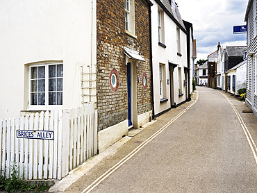 Sea Wall in Whitstable Kent
