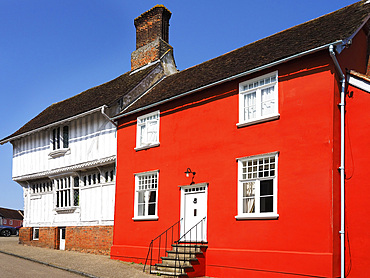 Lady Street in Lavenham Suffolk