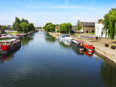 The River Great Ouse at Ely Cambridgeshire