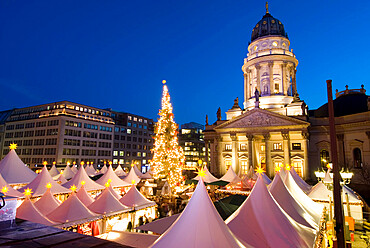 Christmas market, Gendarmenmarkt, Berlin, Germany, Europe