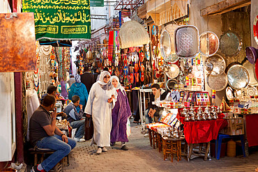 The souk, Marrakech, Morocco, North Africa, Africa