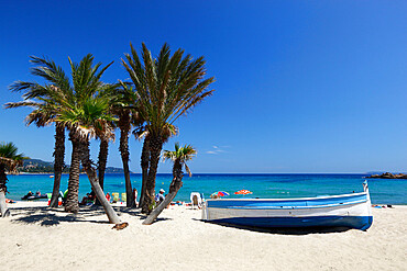 Saint-Clair beach, Le Lavandou, Var, Provence-Alpes-Cote d'Azur, Provence, France, Europe