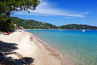 Cavaliere Plage, near Cavalaire-sur-Mer, Var, Provence-Alpes-Cote d'Azur, Provence, France, Mediterranean, Europe