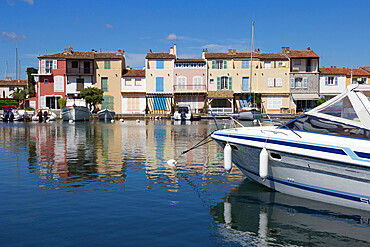 Port Grimaud, Var, Provence-Alpes-Cote d'Azur, Provence, France, Mediterranean, Europe