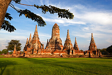 Wat Chaiwatthanaram, Ayutthaya, UNESCO World Heritage Site, Ayutthaya Province, Thailand, Southeast Asia, Asia