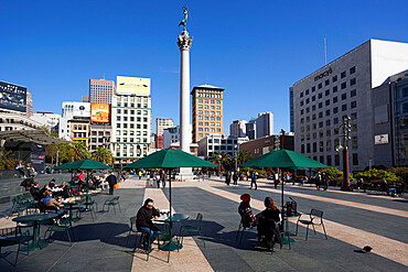 Union Square, San Francisco, California, United States of America, North America