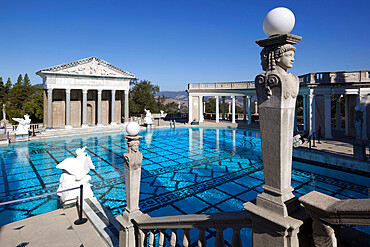 Neptune Pool, Hearst Castle, San Simeon, San Luis Obispo County, California, United States of America, North America