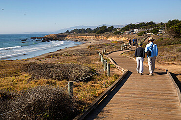 Moonstone Beach Park, Cambria, San Luis Obispo county, California, United States of America, North America