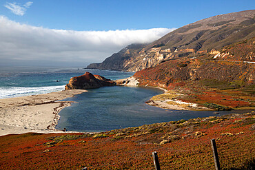 Little Sur River, Big Sur, Monterey County, California, United States of America, North America