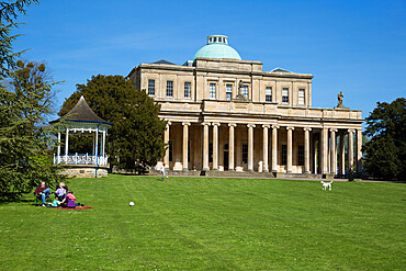 Pittville Pump Room, Pittville Park, Cheltenham, Gloucestershire, England, United Kingdom, Europe