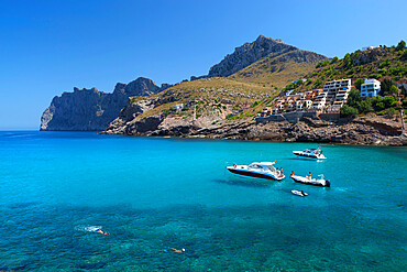 Cala San Vincente (Cala Sant Vicenc), Mallorca (Majorca), Balearic Islands, Spain, Mediterranean, Europe