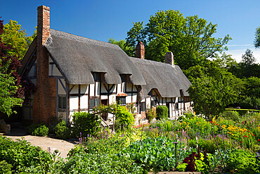 Anne Hathaway's Cottage, Stratford-upon-Avon, Warwickshire, England, United Kingdom, Europe