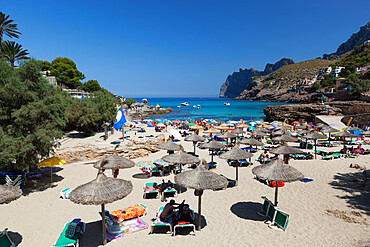 Cala San Vincente (Cala Sant Vicenc), Mallorca (Majorca), Balearic Islands, Spain, Mediterranean, Europe