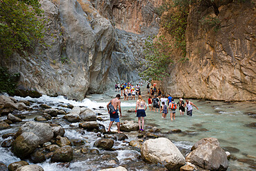 Saklikent Gorge, near Fethiye, Mugla Province, Lycia, Mediterranean Coast, Southwest Turkey, Anatolia, Turkey, Asia Minor, Eurasia