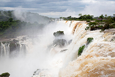 Iguazu Falls, Iguazu National Park, UNESCO World Heritage Site, Misiones Province, The Northeast, Argentina, South America