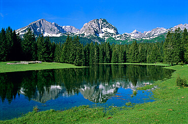 Durmitor mountain range, near Zabljak, Durmitor National Park, UNESCO World Heritage Site, Tramontana, Montenegro, Europe