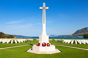 Allied War Cemetery, Soudha Bay, Akrotiri Peninsula, Chania region, Crete, Greek Islands, Greece, Europe