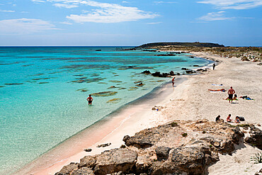 Elafonissi Beach, Chania region, Crete, Greek Islands, Greece, Europe