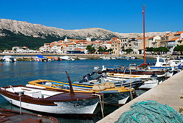 Baska, Krk Island, Kvarner Gulf, Croatia, Adriatic, Europe