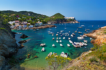 Sa Tuna, near Begur, Costa Brava, Catalonia, Spain, Europe