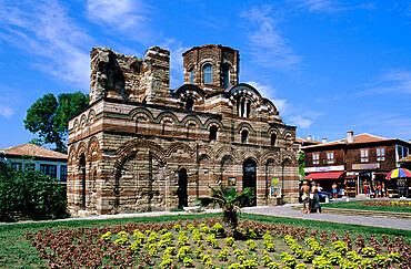 Byzantine Church of Christ Pantokrator, Nesebur (Nessebar), UNESCO World Heritage Site, Black Sea coast, Bulgaria, Europe