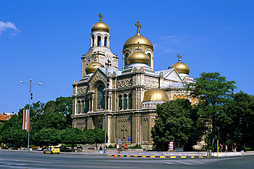 Cathedral of the Assumption, Varna, Black Sea coast, Bulgaria, Europe