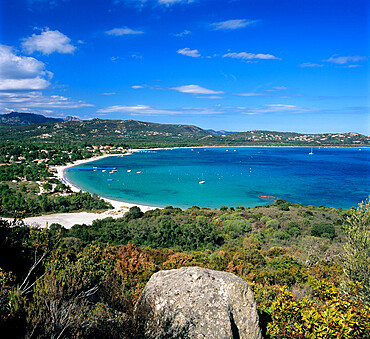 San Ciprianu beach, near Porto Vecchio, South East Corsica, Corsica, France, Mediterranean, Europe