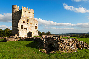 Ruins of Donnington Castle, Newbury, Berkshire, England