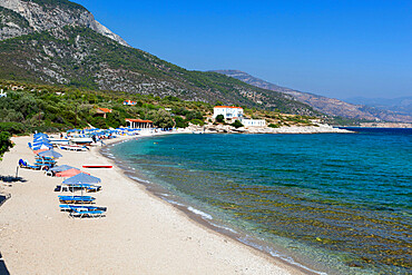 Limnionas beach, Samos, Aegean Islands, Greece