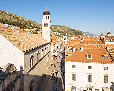 City Walls, UNESCO World Heritage Site, Dubrovnik, Croatia, Europe