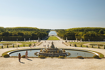 Gardens, Palace of Versailles, UNESCO World Heritage Site, Yvelines, Ile-de-France, France, Europe