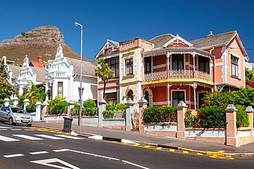 Traditional Victorian Architecture, Gardens, Cape Town, Western Cape, South Africa