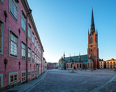 Exterior of Riddarholmen Church, Gamla Stan, Stockholm, Sv?dermanland and ???Uppland, Sweden