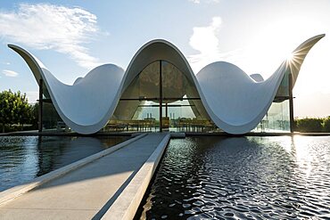 Exterior of Bosjes Chapel, Worcester, Western Cape, South Africa