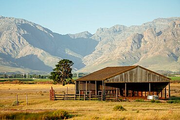 Farm building near Worcester, Western Cape, South Africa