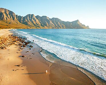 Aerial view of Kogel Bay, Western Cape, South Africa