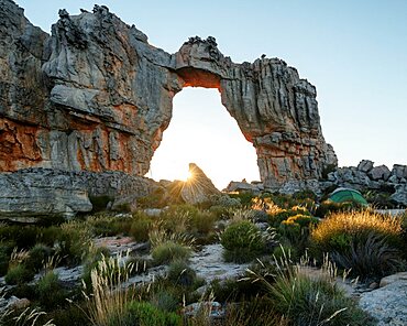 Sunrise at Wolfberg Arch, Cederberg Mountains, Western Cape, South Africa