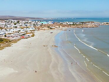 Aerial view of Paternoster, Western Cape, South Africa