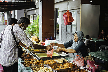 Food stall, Kuala Lumpur, Malaysia, Southeast Asia, Asia