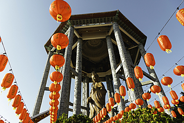 Lanterns, Kek Lok Si Temple, George Town, Pulau Pinang, Penang, Malaysia, Southeast Asia, Asia