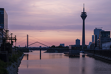 Medienhafen, Dusseldorf, North Rhine-Westphalia, Germany, Europe