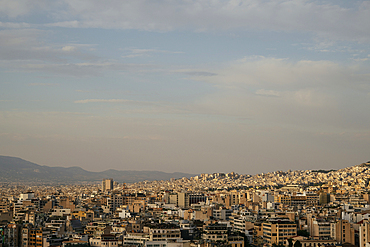 View of Athens City Centre, Athens, Attica, Greece, Europe