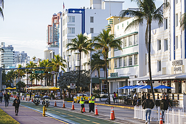 Ocean Drive, South Beach, Miami, Dade County, Florida, United States of America, North America