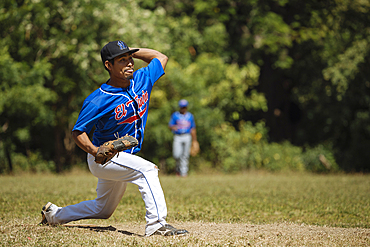 Baseball game near Escameca, Rivas, Nicaragua, Central America