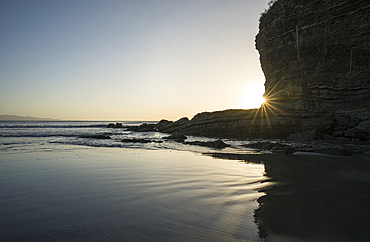 Sunset over Playa el Coco, Rivas, Nicaragua, Central America