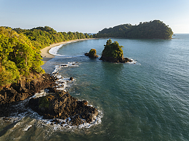 Manuel Antonio Beach, Manuel Antonio National Park, Puntarenas Province, Costa Rica, Central America